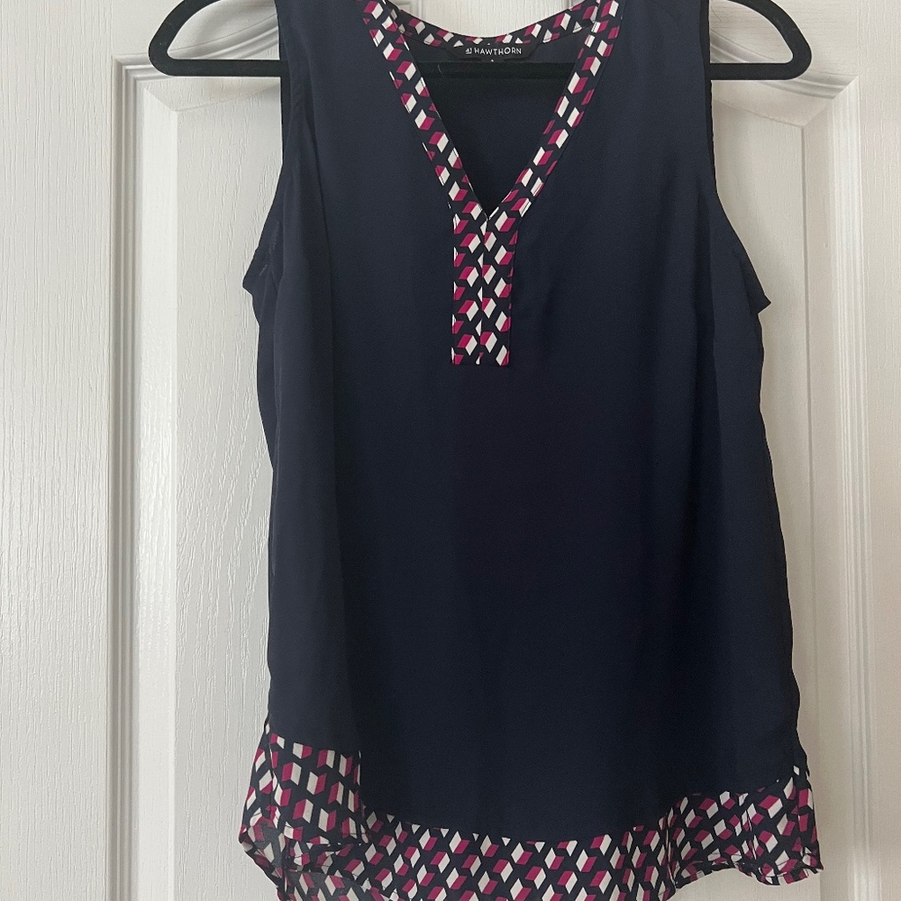 41 Hawthorn Navy/Pink Tunic